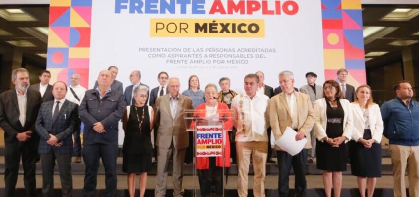 Falla plataforma para registro de firmas del Frente Amplio por México