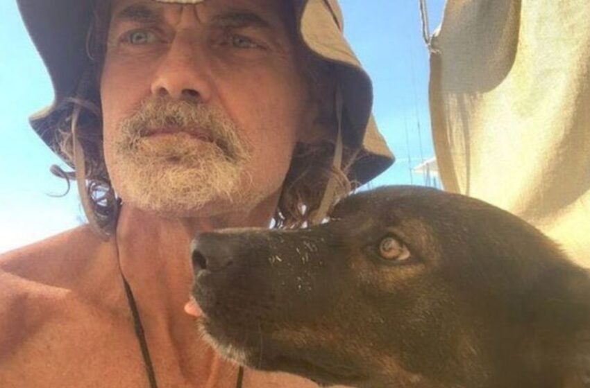 Náufrago australiano da en adopción a su perrita Bella, quien lo acompañó 3 meses en altamar