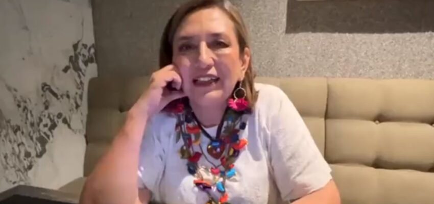 Xóchitl Gálvez pide cancelar marcha a su favor