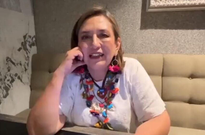 Xóchitl Gálvez pide cancelar marcha a su favor