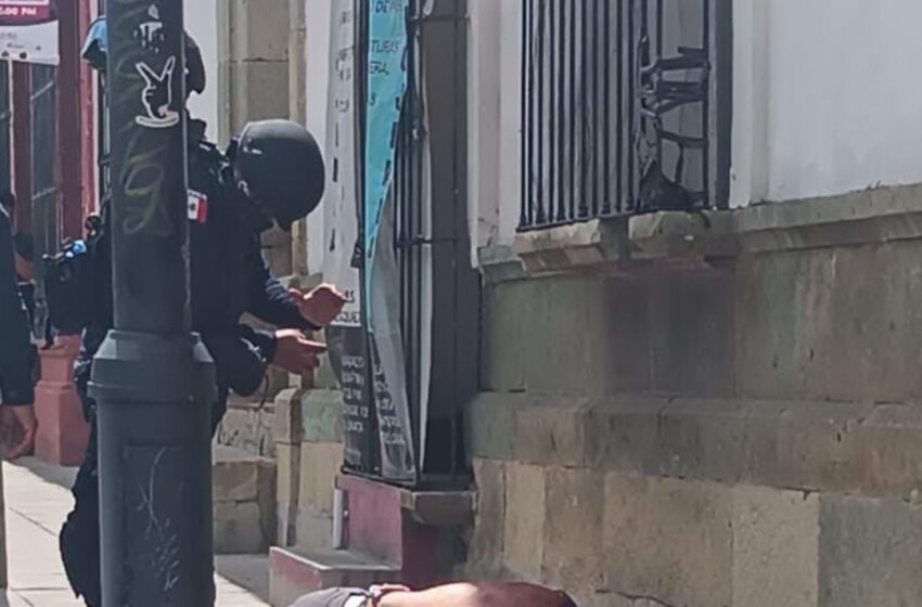Durante fiesta de la Guelaguetza, asesinan a turista en Centro Histórico de Oaxaca