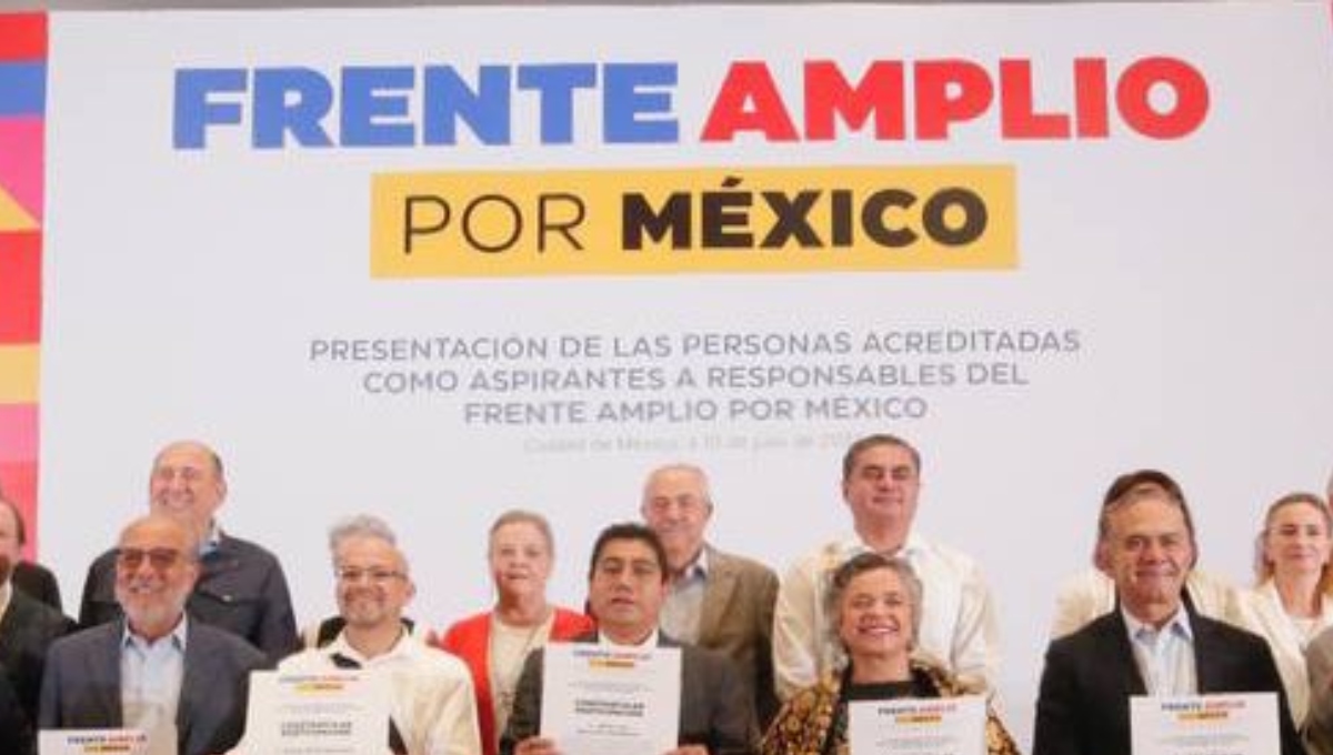 TEPJF aprueba proceso del Frente Amplio por México