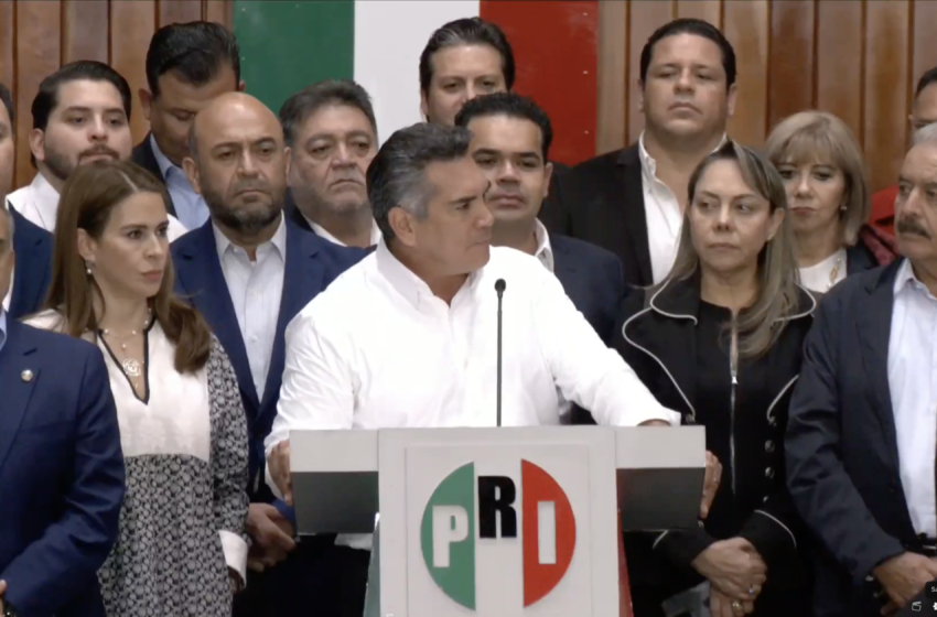 PRI respalda candidatura de Xóchitl Gálvez para encabezar el Frente Amplio