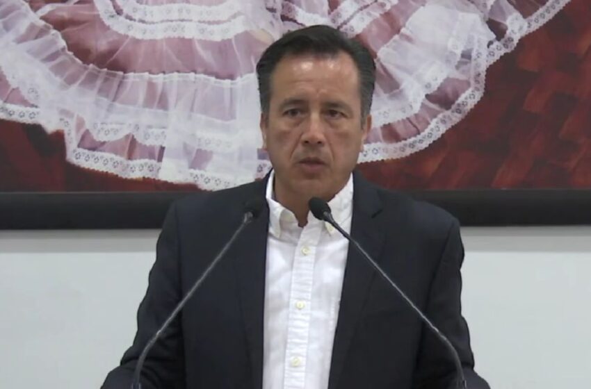 Cuitláhuac García reprocha a medios difundir hechos de violencia en Veracruz y no dar a conocer que jueces liberan a criminales