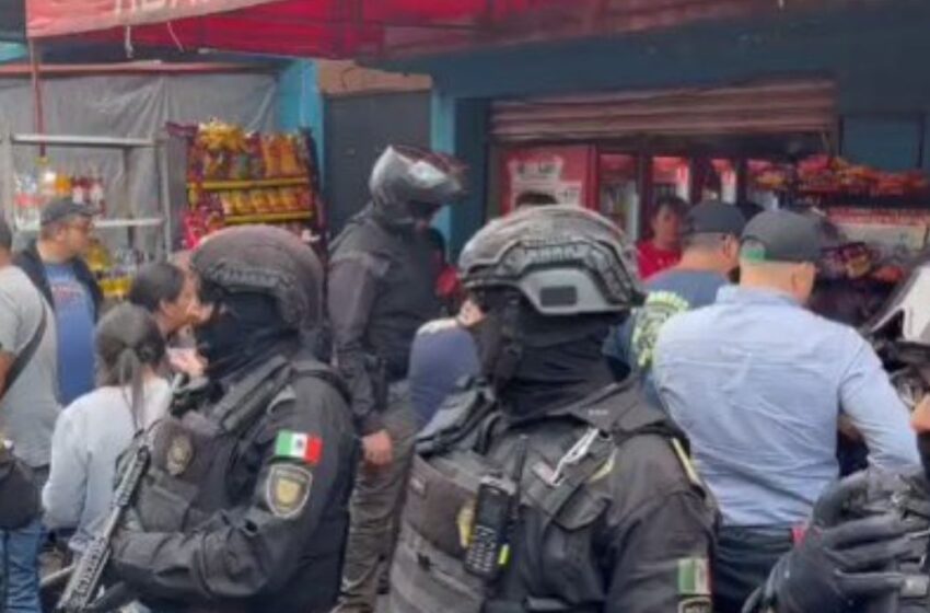 Se registra balacera en Mercado de Sonora; detienen a líder de la Unión Tepito