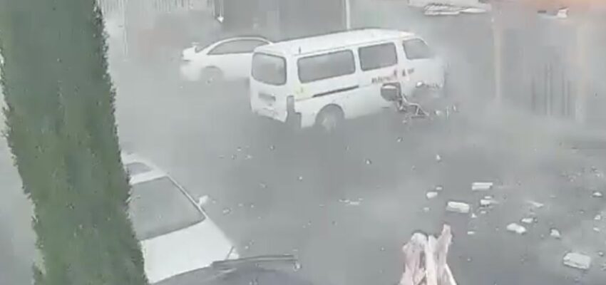 Explosión en Nezahualcóyotl