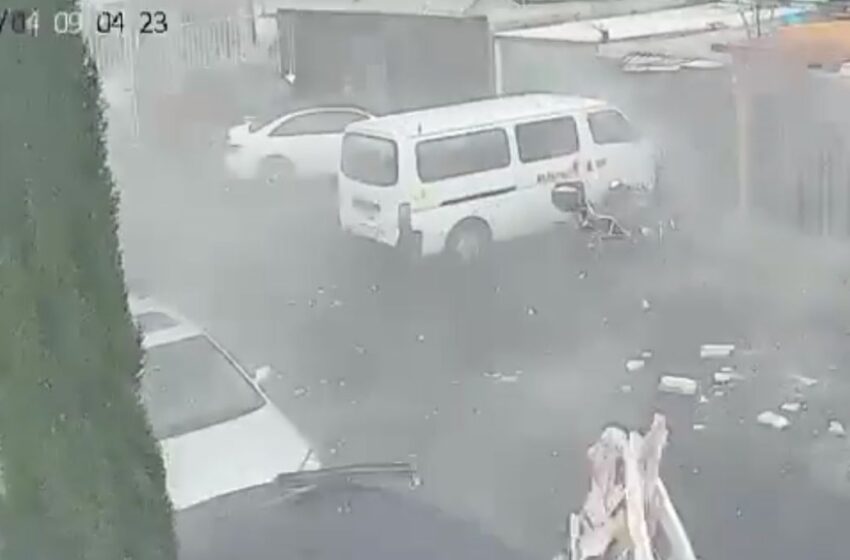Explosión en Nezahualcóyotl