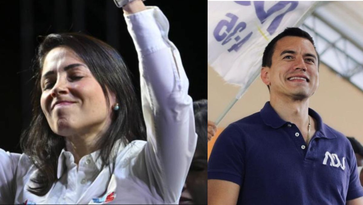 Luisa González y Daniel Noboa van a segunda vuelta por la presidencia de Ecuador