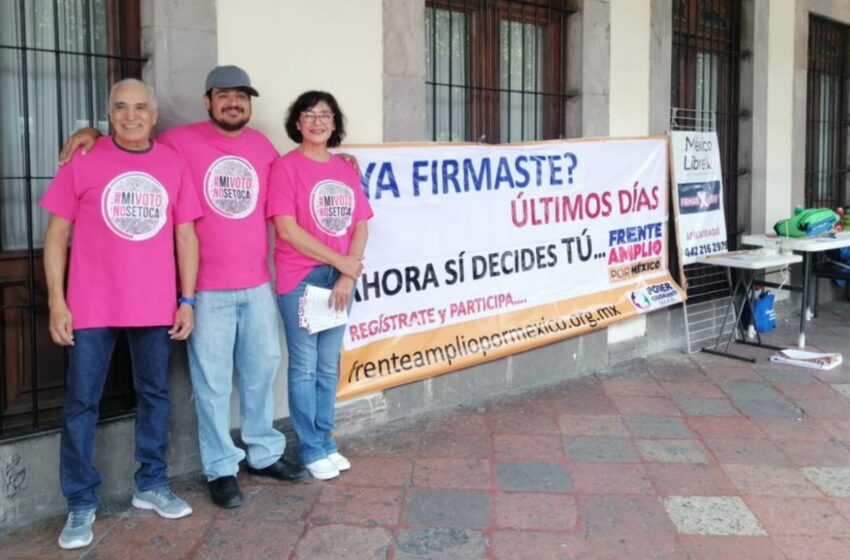 Frente Amplio por México presentará a los finalistas que pasarán a la tercera fase.