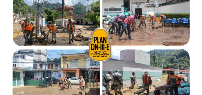 Por lluvias en Veracruz, activan Plan DNIII