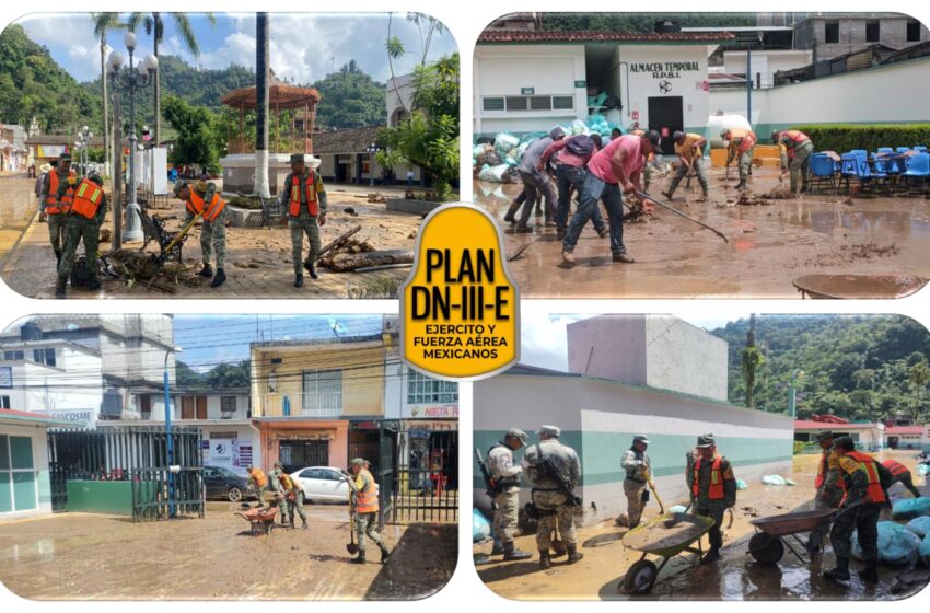 Por lluvias en Veracruz, activan Plan DNIII 