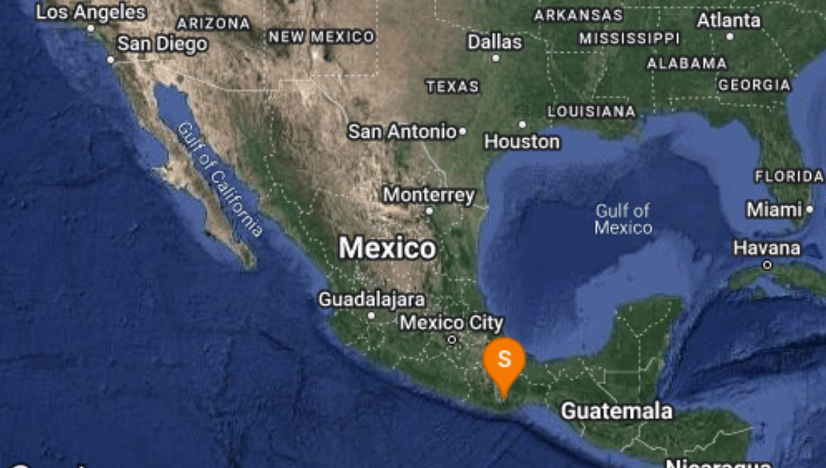 Se registra sismo de magnitud 4.9 en Oaxaca