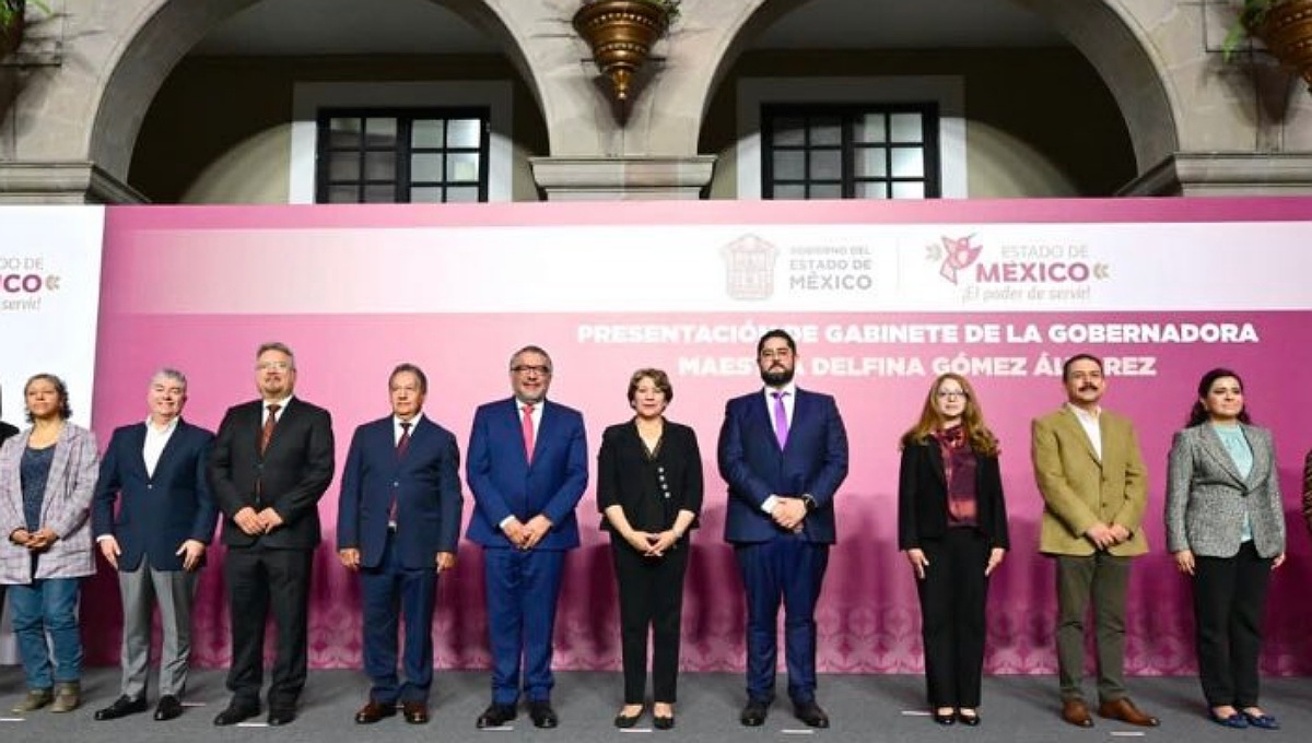 Edomex: Delfina Gómez presenta su gabinete para el sexenio 2023-2029