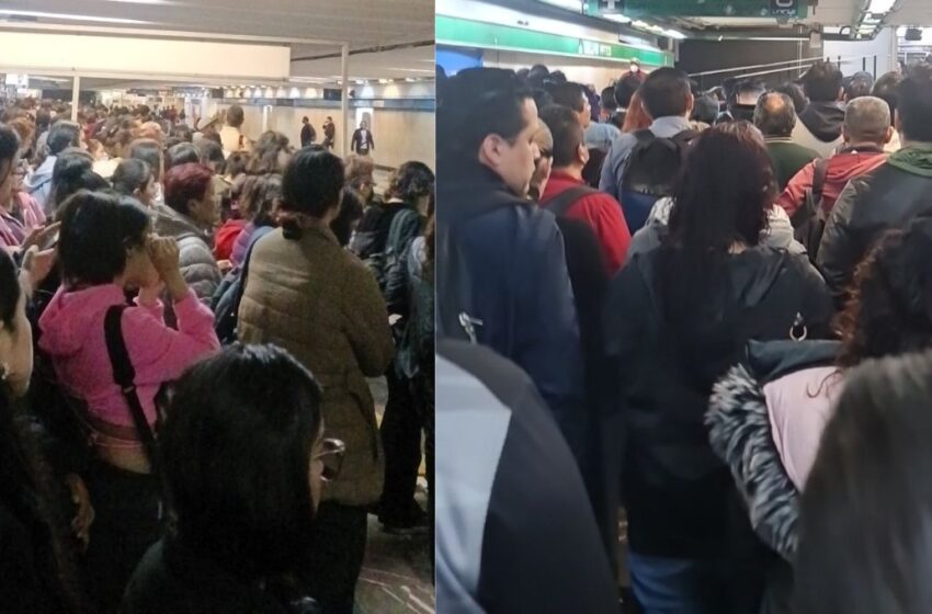 Mañana de caos en el Metro de la CDMX; reportan retrasos y cortes de energía en diferentes Líneas