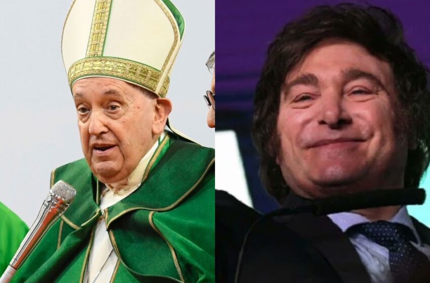 Javier Milei se lanza contra el Papa Francisco: «es el representante del maligno en la Tierra»