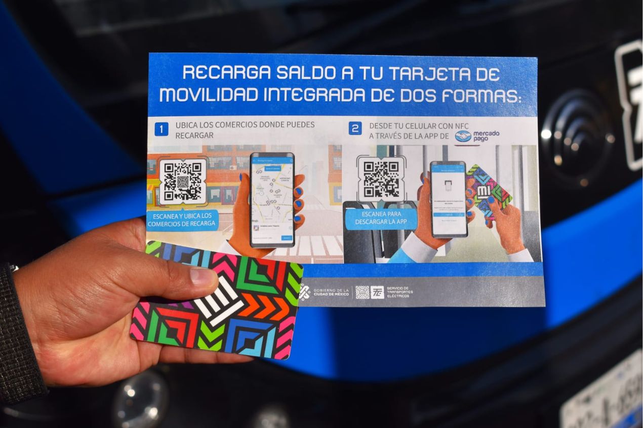 Conoce cómo recargar tu Tarjeta de Movilidad Integrada desde tu celular