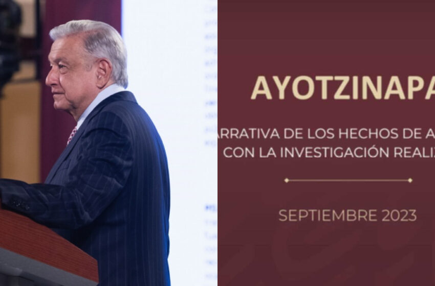 Gobierno difunde informe de Ayotzinapa; señala causales de la desaparición de los 43