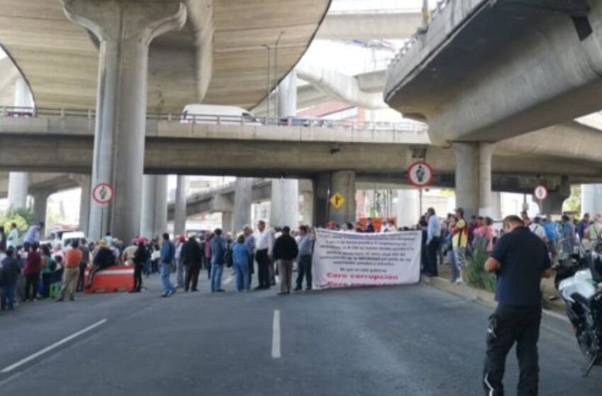 Manifestantes bloquean Periférico Sur y saturan el tránsito: estas son las alternativas viales