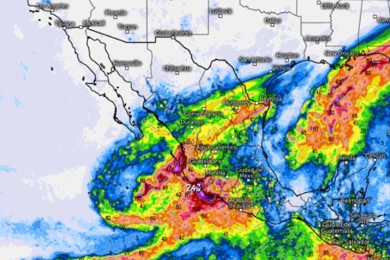 Huracán ‘Lidia’ se intensifica a categoría 3: provocará lluvias en 10 estados