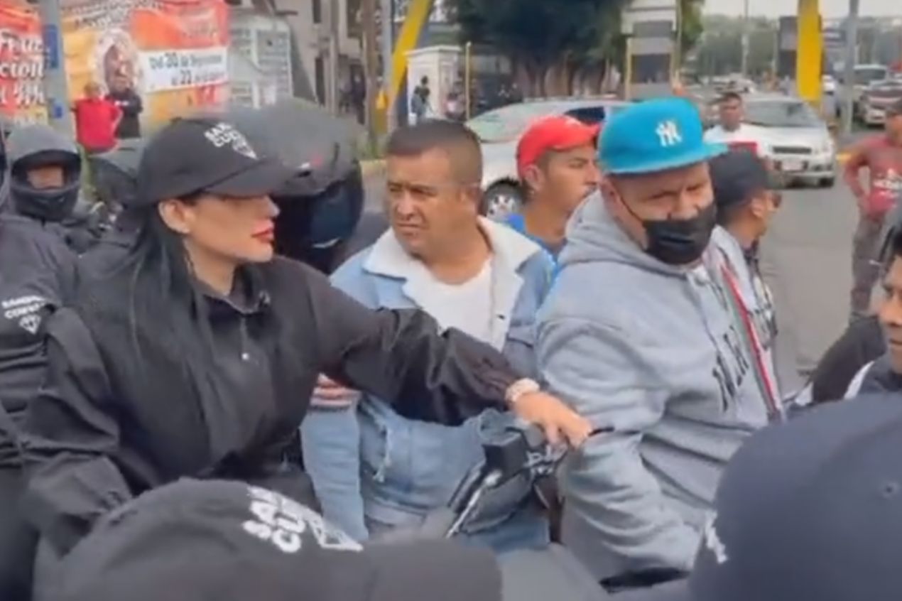 Sandra Cuevas denuncia agresiones en la Central de Abasto en el inicio de sus recorridos por CDMX