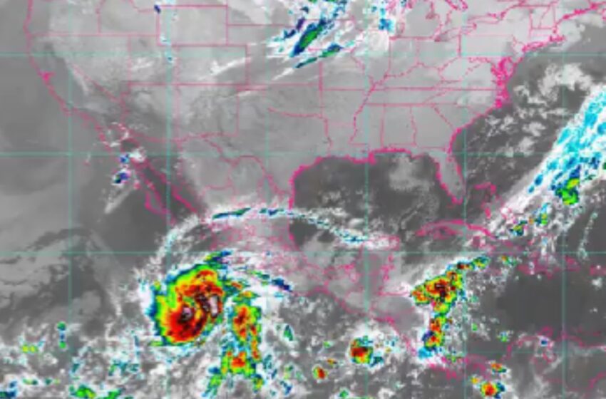 Tormenta tropical ‘Norma’ podría convertirse en huracán; provocará lluvias intensas en estos estados