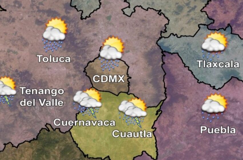 Frente frío 4 impactará este fin de semana en CDMX, Edomex y otros estados