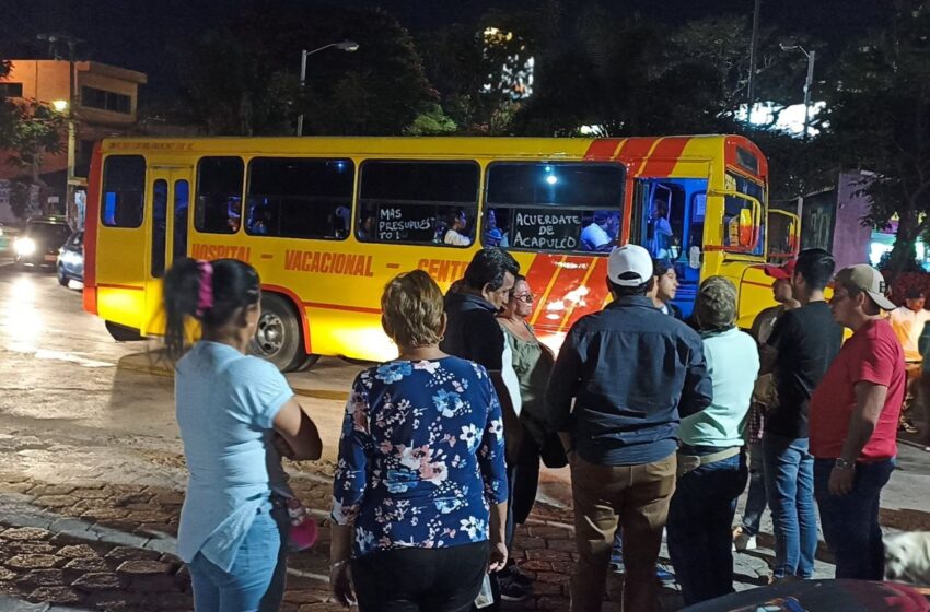 Caravana ‘Acuérdate de Acapulco’ llegó a Morelos; se dirige a CDMX para exigir más recursos