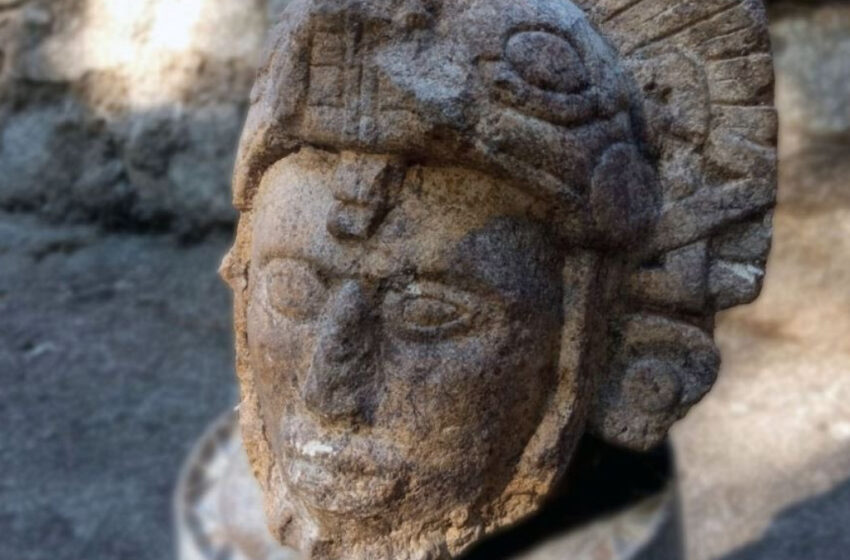 Confirman sorprendente hallazgo de rostro de guerrero maya en Chichén Itzá