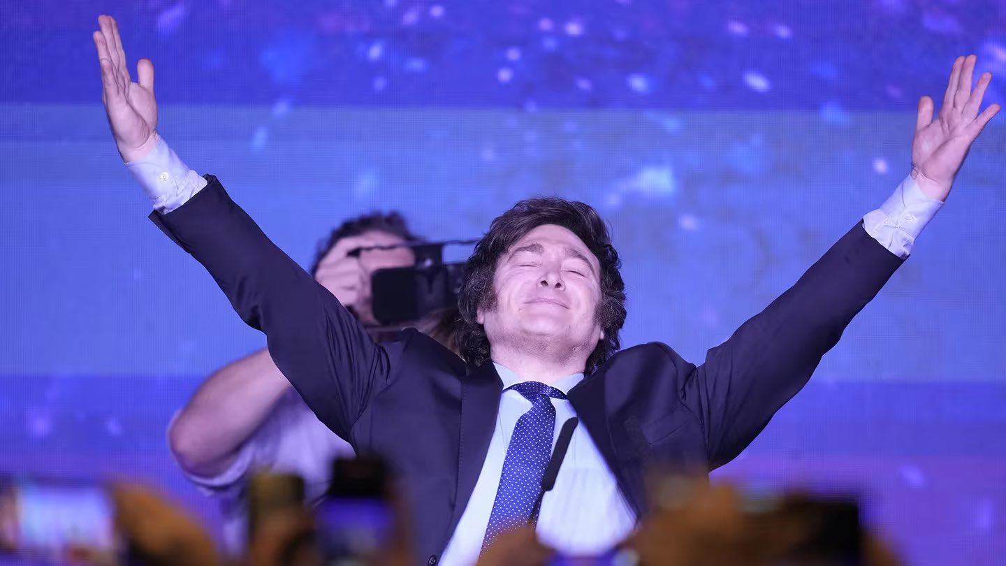 Presidentes y políticos felicitan a Javier Milei por triunfo electoral en Argentina