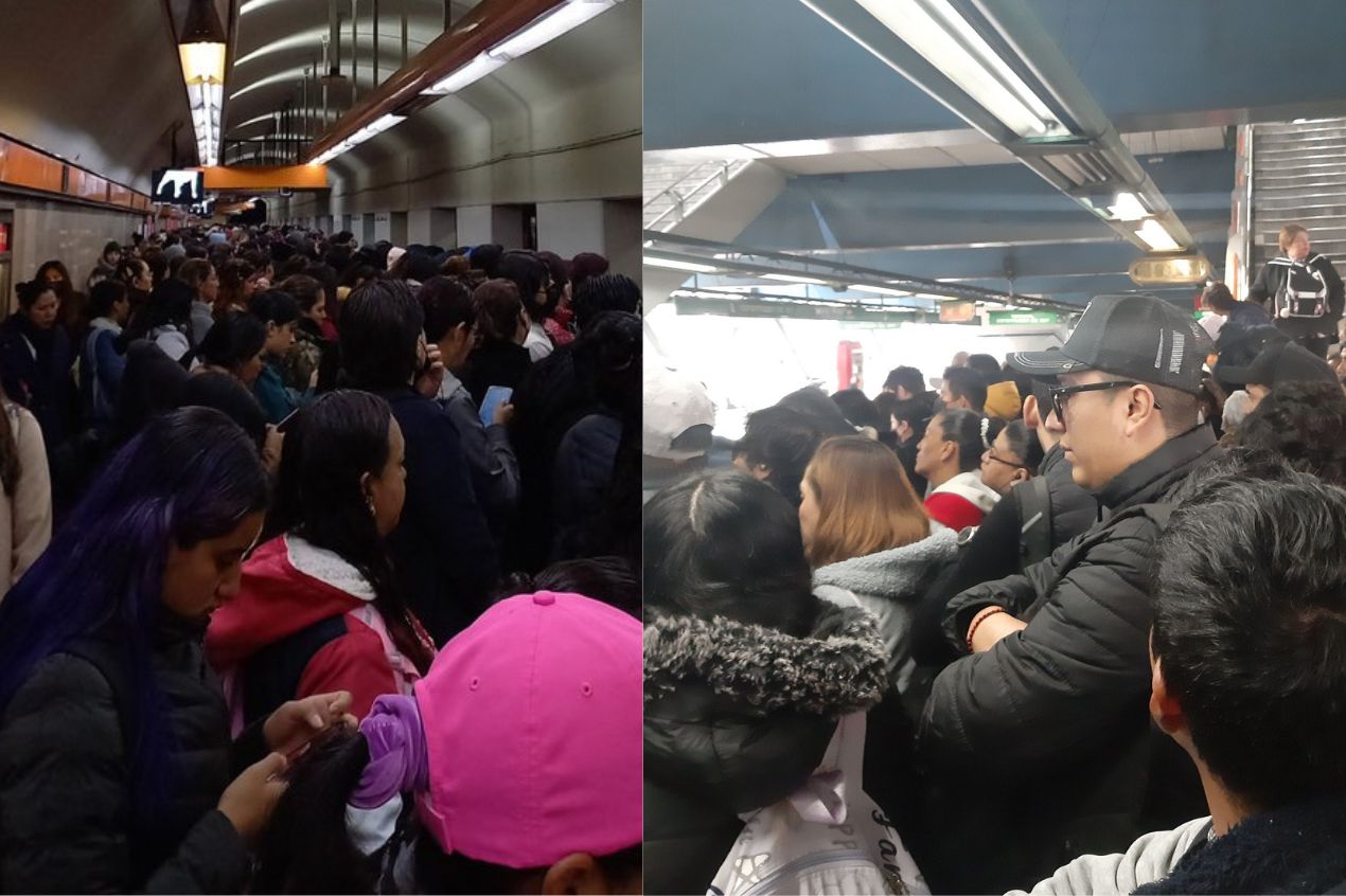 Caos en el Metro de la CDMX: Usuarios reportan retrasos de hasta 20 minutos