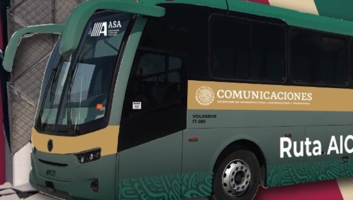 Anuncian ruta de autobuses para conectar el AIFA y el AICM