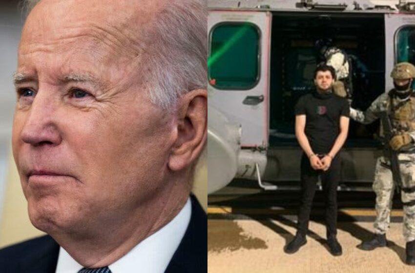 Biden agradece a México la detención de «El Nini», encargado de seguridad de Los Chapitos