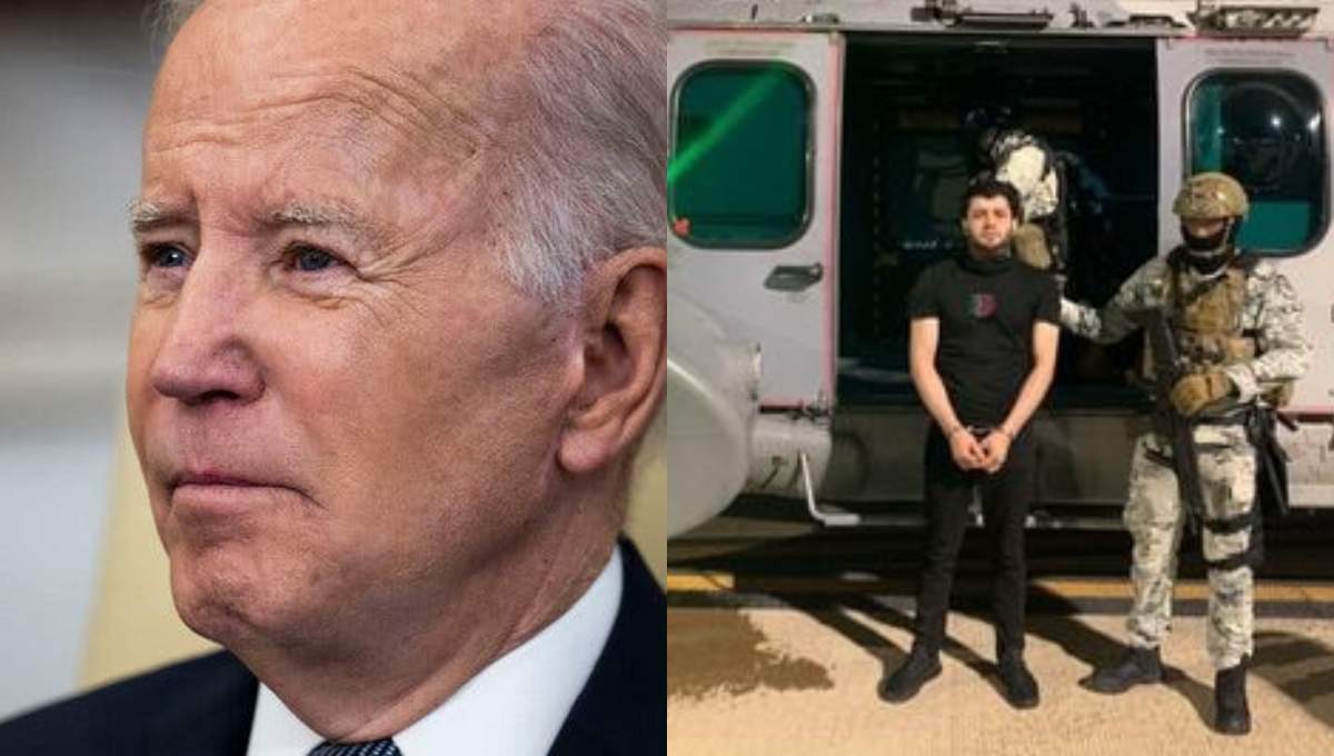 Biden agradece a México la detención de «El Nini», encargado de seguridad de Los Chapitos
