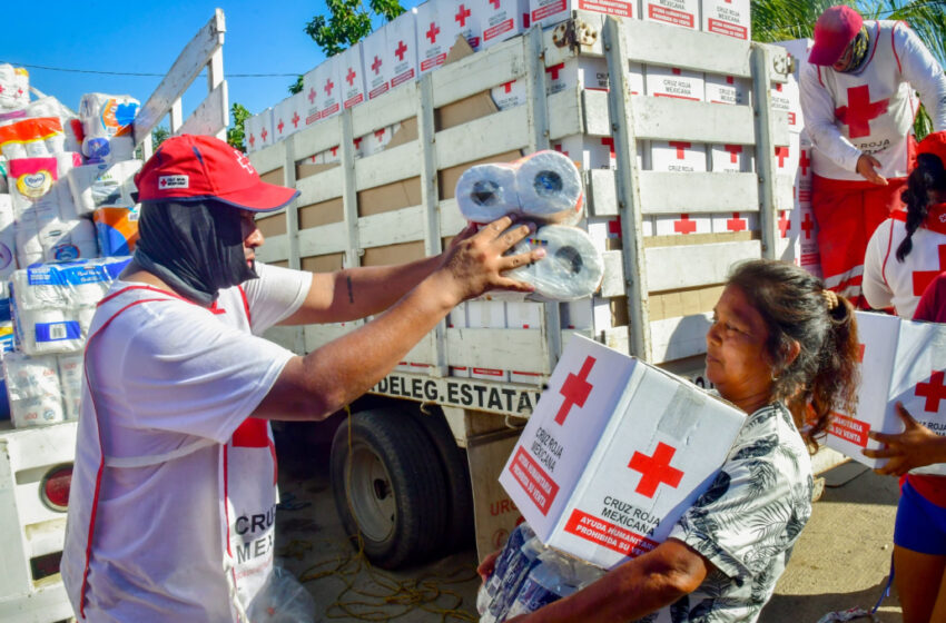 Cruz Roja Mexicana afirma que la emergencia alimentaria en Acapulco no ha terminado