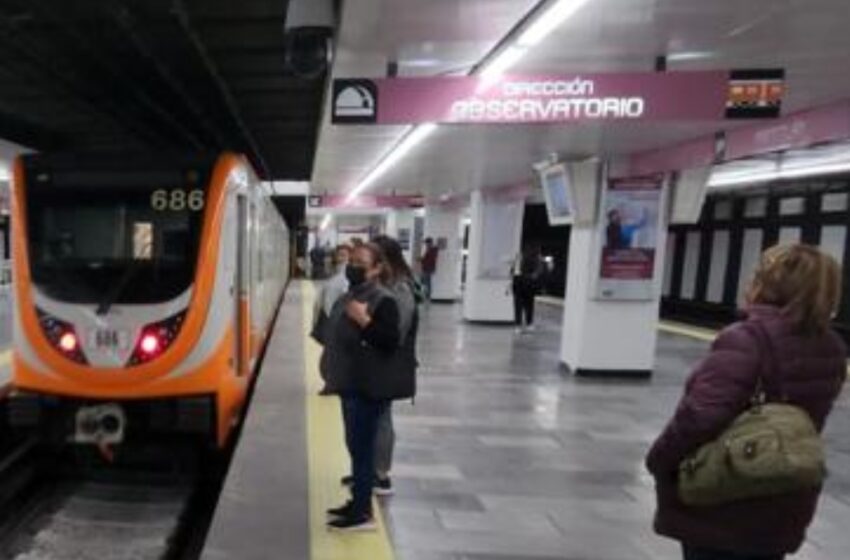 Anuncian fecha del cierre de tramo Isabel La Católica-Observatorio de L1 del Metro