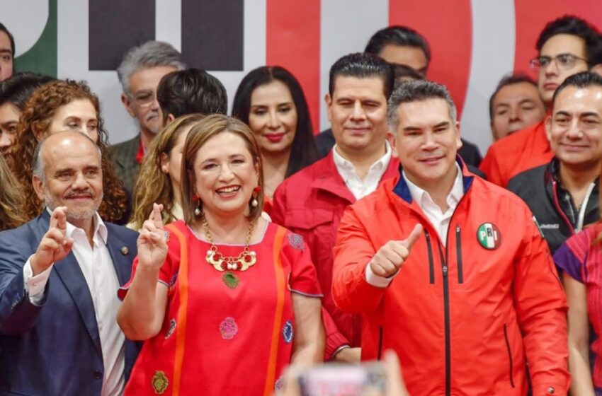 Se registra Xóchitl Gálvez como precandidata presidencial del PRI
