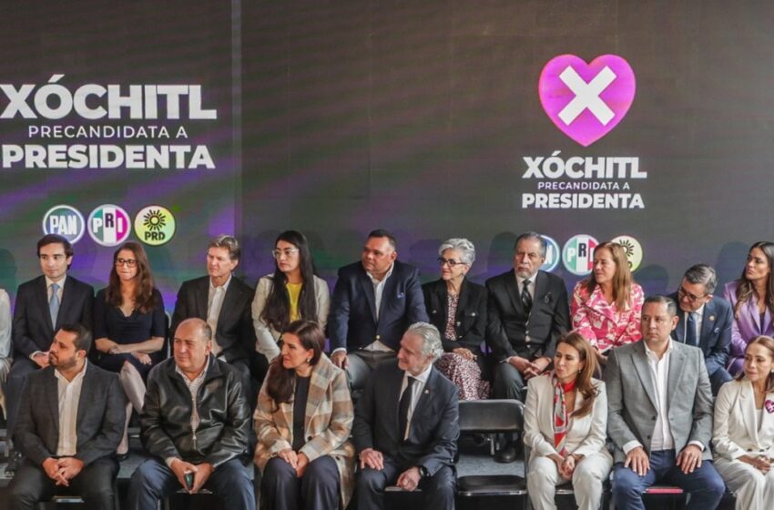 Presenta Xóchitl Gálvez a su equipo de campaña rumbo a las elecciones de 2024