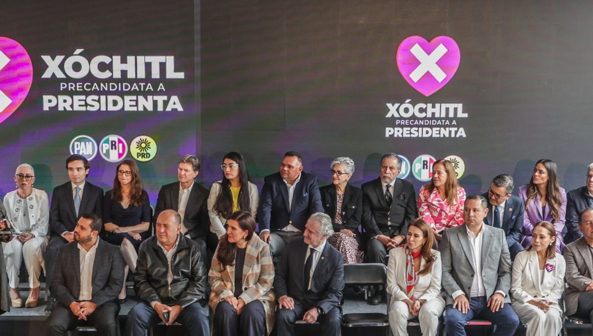 Presenta Xóchitl Gálvez a su equipo de campaña rumbo a las elecciones de 2024