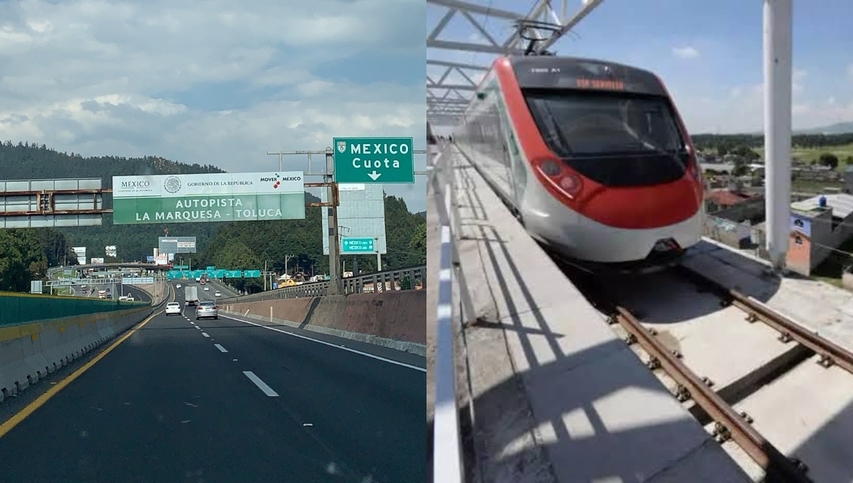 Cerrarán carretera México-Toluca en ambos sentidos por obras del Tren Interurbano “El Insurgente”