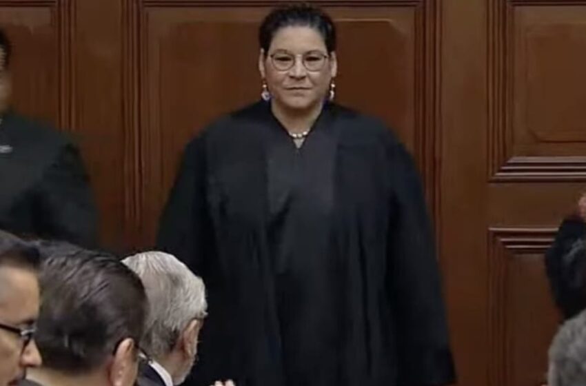 Lenia Batres asume como ministra de la Suprema Corte