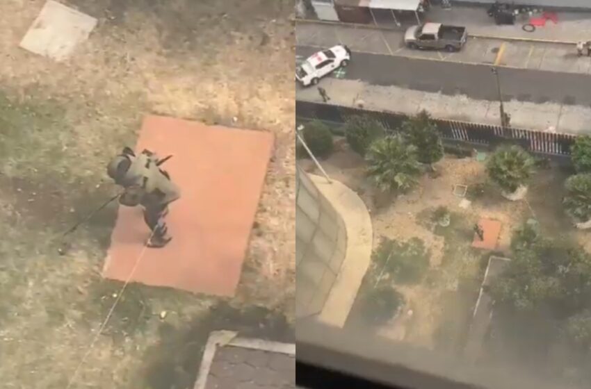 Evacuan Torre de Pemex por hallazgo de presunta granada