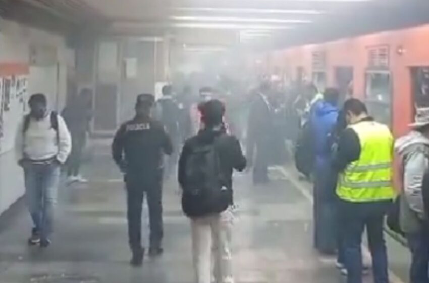 Reportan humo en la Línea 3 del Metro CDMX
