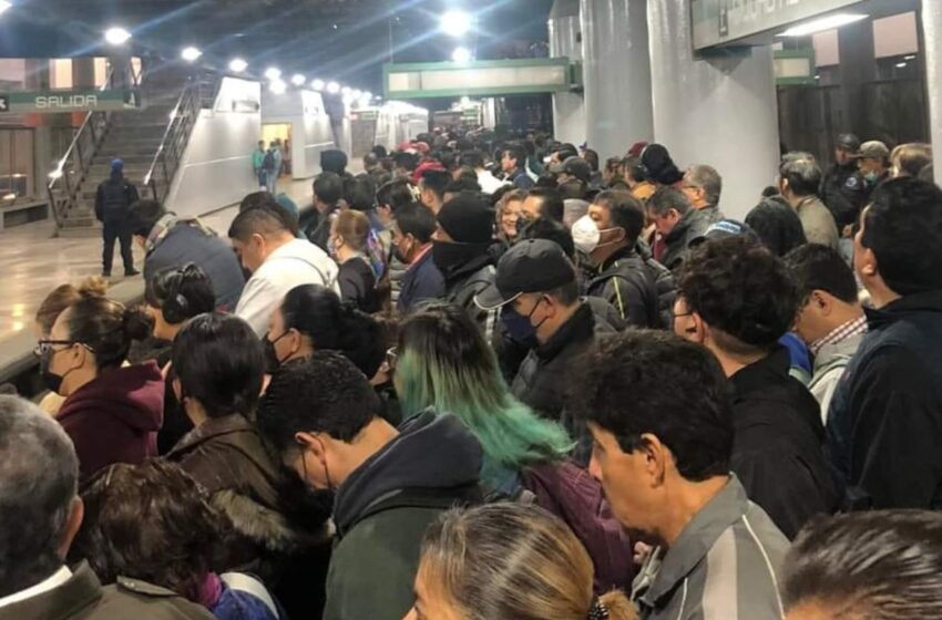 Colapsadas cuatro líneas del Metro de la CDMX; reportan retrasos de más de 10 minutos