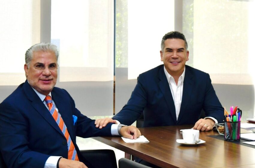 ¿Se suma al PRI? Rojas Díaz Durán se reúne con Alito Moreno tras renunciar a Morena