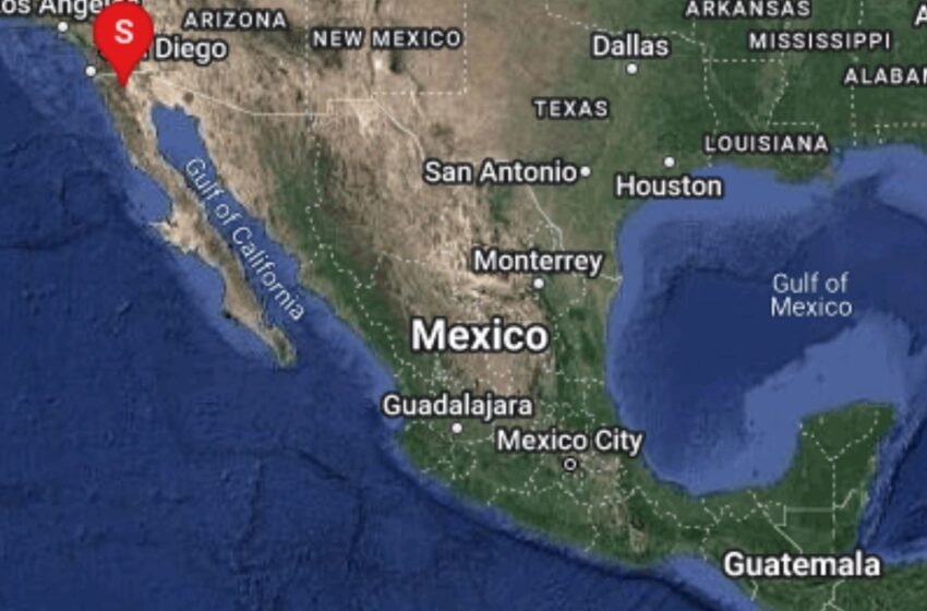 Se registra sismo magnitud 5.3 y más de 20 réplicas en Baja California; suspenden clases
