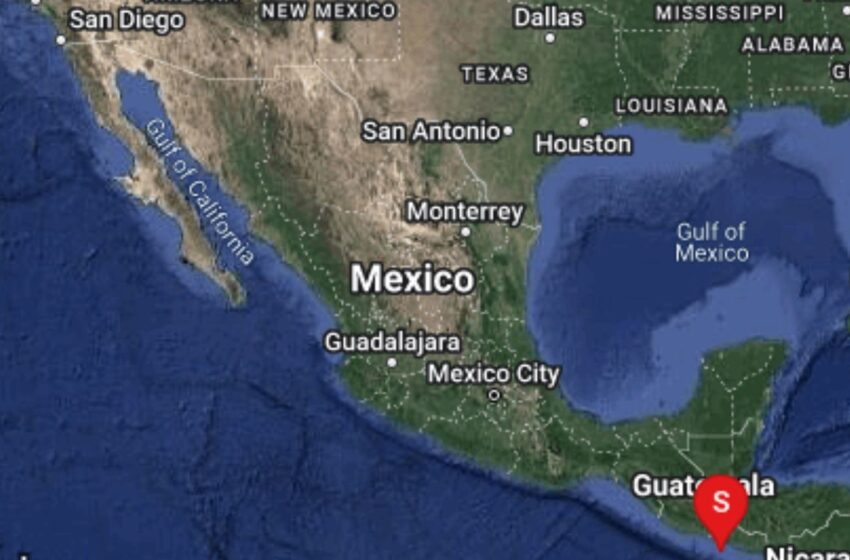 Sismo magnitud 5.7 sacude Chiapas; no se activa alerta sísmica por falta de sensores