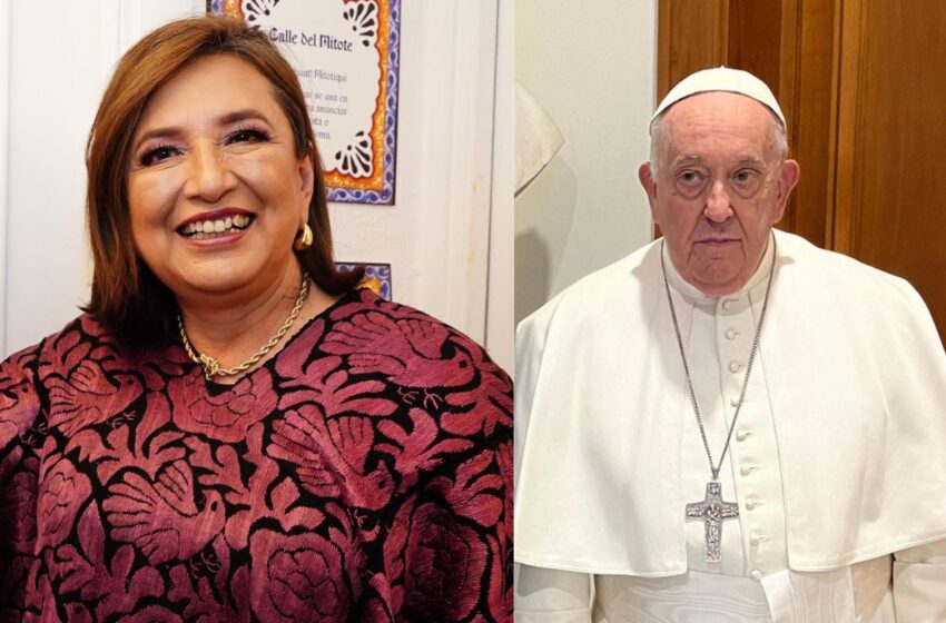 Xóchitl Gálvez se reúne en audiencia privada con el Papa Francisco en el Vaticano