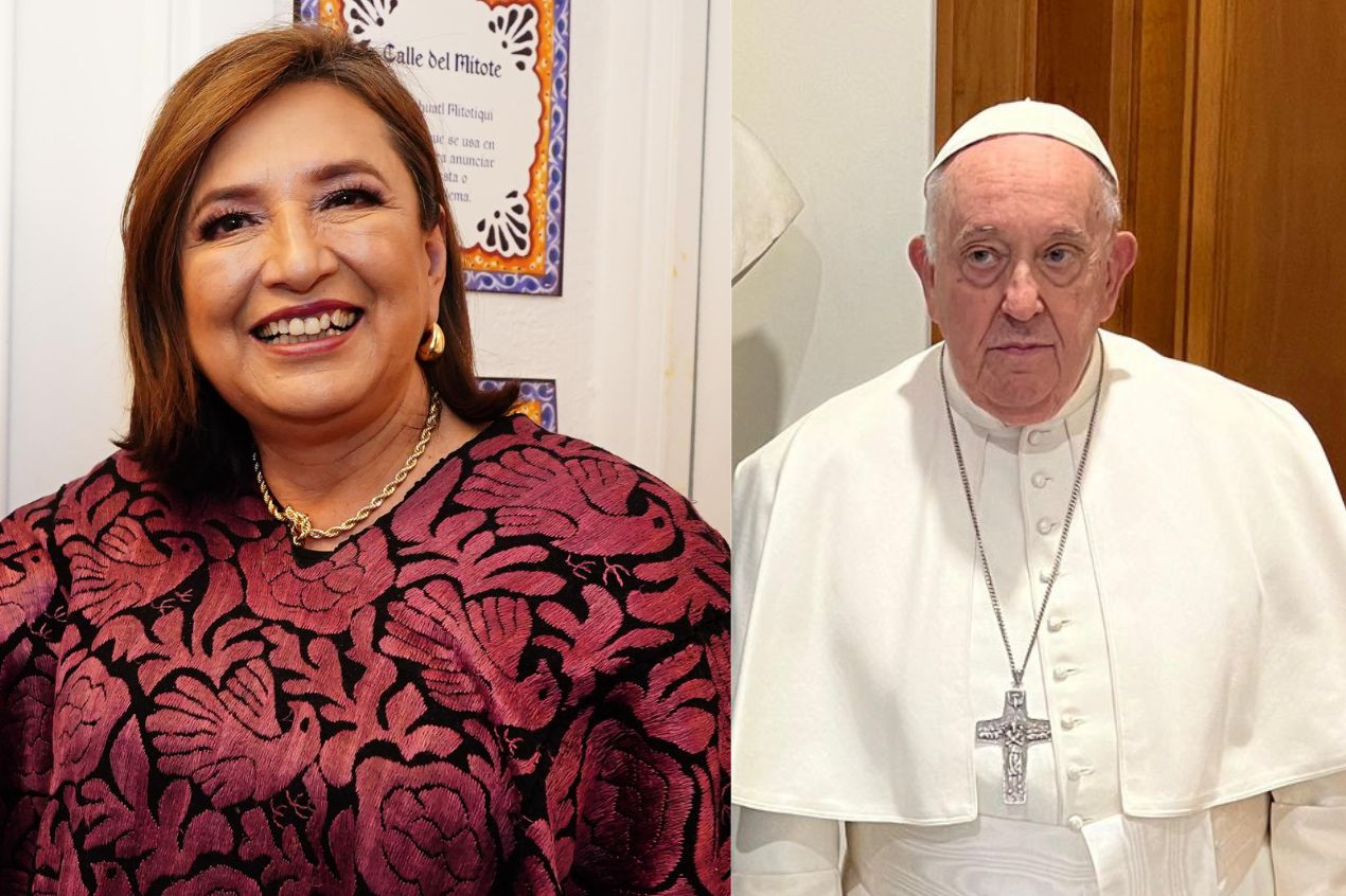 Xóchitl Gálvez se reúne en audiencia privada con el Papa Francisco en el Vaticano