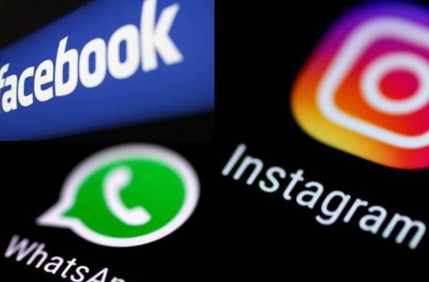 Facebook, Instagram y WhatsApp sufren caída