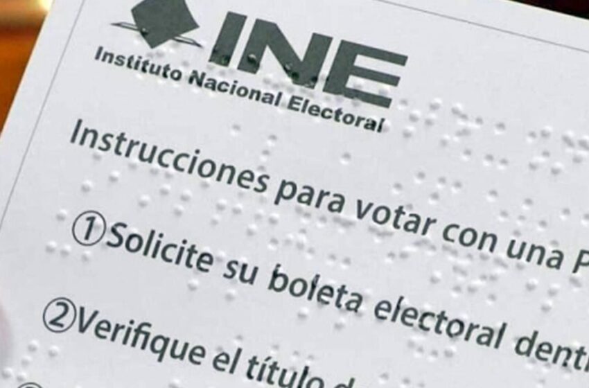 Así son las urnas y plantillas Braille para boletas electorales que instará el INE en las elecciones